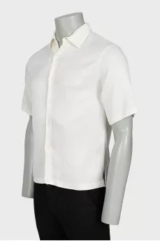 Men's Embossed Shirt with Tag