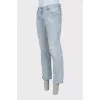 Men's jeans with worn effect