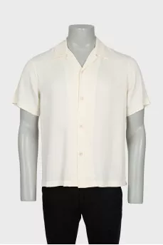 Men's straight cut button down shirt