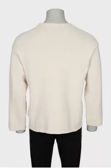 Men's straight fit jumper with tag