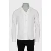 Men's shirt made of embossed material