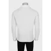 Men's shirt made of embossed material