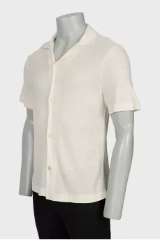 Men's knitted shirt with tag
