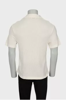 Men's knitted shirt with tag