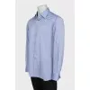 Men's loose fit button down shirt
