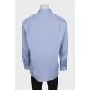 Men's loose fit button down shirt