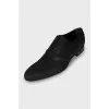 Muscle shoes with metal decor