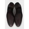 Muscle shoes with metal decor