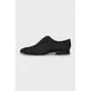 Men's textile shoes in a checkered print