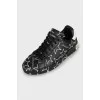 Men's Portofino Printed Sneakers