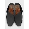 Men's blue boots