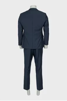 Men's blue suit with trousers
