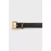 Narrow leather belt