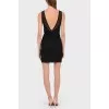 Fitted dress with oversized zip