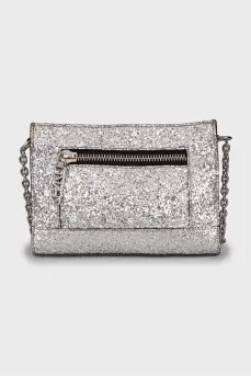 Shiny silver bag