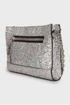 Shiny silver bag