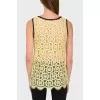Yellow lace top