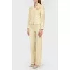 Fitted suit with textile bows