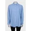 Striped shirt with rhinestones