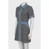Mary Dress with Denim Inserts