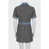 Mary Dress with Denim Inserts
