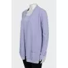 Cashmere Cardigan and T-shirt Set