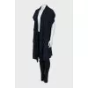 Cashmere cardigan without fastening