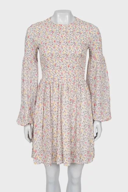 Long Sleeve Floral Dress