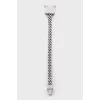 Men's Silver Bracelet with Chunky Chain