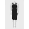 Black Sleeveless Bodycon Dress