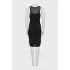 Black Sleeveless Bodycon Dress