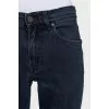 Сині джинси skinny fit на середній посадці