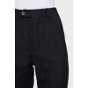 Striped wool breeches