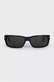 Sunglasses with blue frame