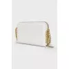 Leather wallet with chain