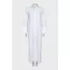 White oversized jumpsuit