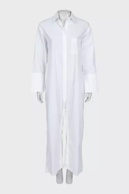 White oversized jumpsuit