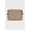 Canvas bag with velcro