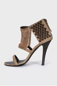 Босоніжки by Giuseppe Zanotti x Balmain
