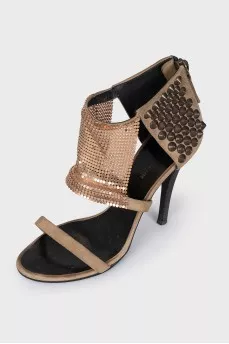Босоніжки by Giuseppe Zanotti x Balmain