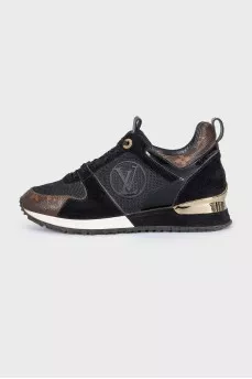 Run Away sneakers with signature print
