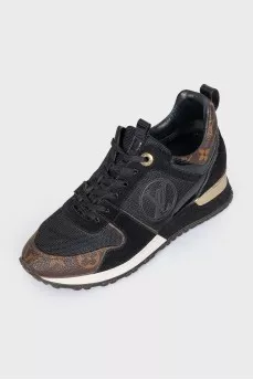 Run Away sneakers with signature print