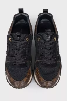 Run Away sneakers with signature print