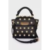 Bag with pearl decor