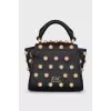 Bag with pearl decor