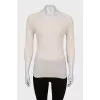 Slim fit button down jumper