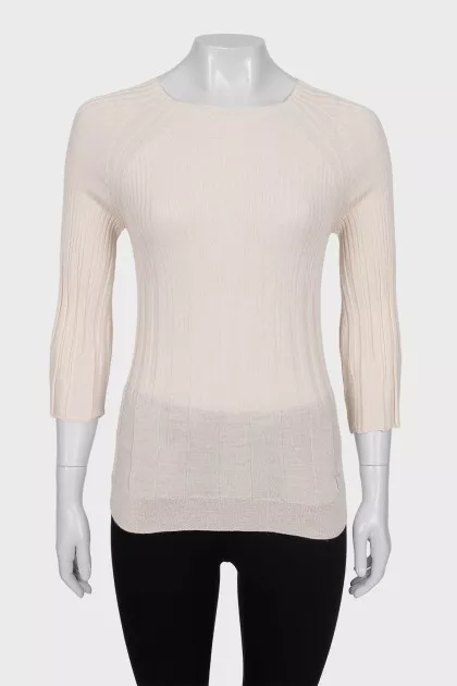 Slim fit button down jumper