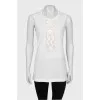 White Tank with Ruffles