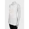 White Tank with Ruffles