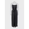 Maxi dress with belt